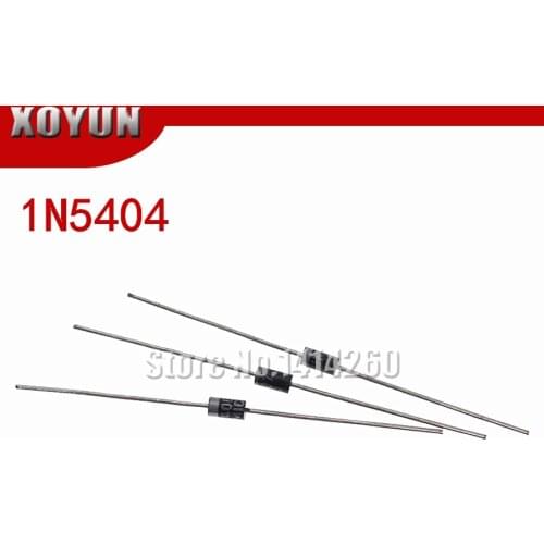 20pcs/lot 1N5404 IN5404 3A 400V DO-27 Rectifier Diode