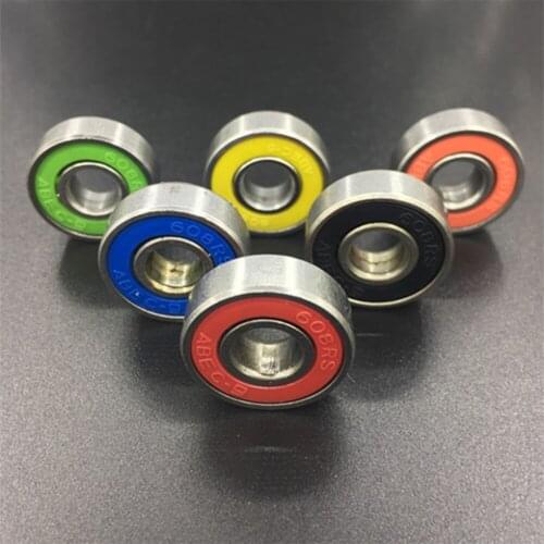 10 Pieces / lot Skateboards Skates Toy Cars 608RSZZ Bearings 608 Carbon Steel Deep Groove Ball Micro-oil Sliding
