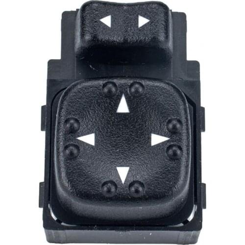 60% Hot For Chevy Silverado 1500 2500 3500 19259975 Anti-corrosion Compact ABS Car Rearview Mirror Side Back Control Switch Knob