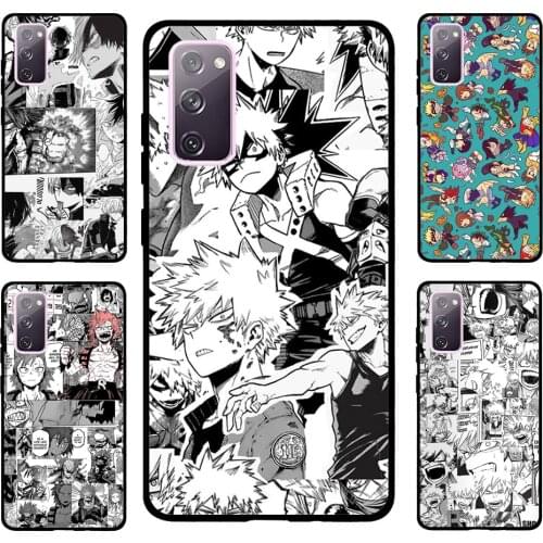 My Hero Academia Deku Manga Collage For Samsung S21 Ultra Note 20 Note 9 10 Case For Galaxy S10 S8 S9 Plus S10e S20 FE Coque