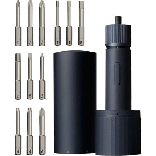 Adjustable Three Gears Electric Screwdriver Set Handle Screwdriver Blue Set Electric Tool Multifunctional Electric Screwdriver