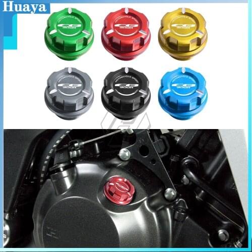 Motorcycle Engine Oil Cap Bolt Screw Filler Cover Case for Honda CB300R Neo Sports Cafe 2015 Later