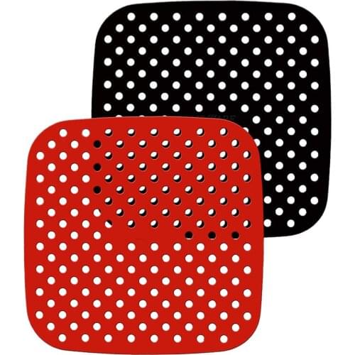 The Original Reusable Air Fryer Liners With Food-Grade Silicone Pad Kitchen Accessories Prevent Food Sticking Tool