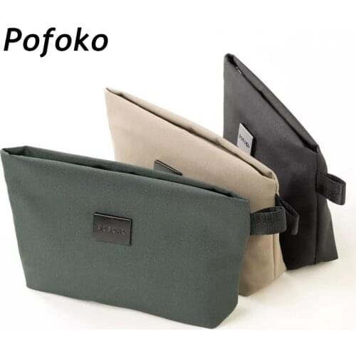 2020 Pofoko Digital Storage Bag Travel Organizer Case for Accessories Charger Power Bank Cable USB Headphones,Portable Bag, E100