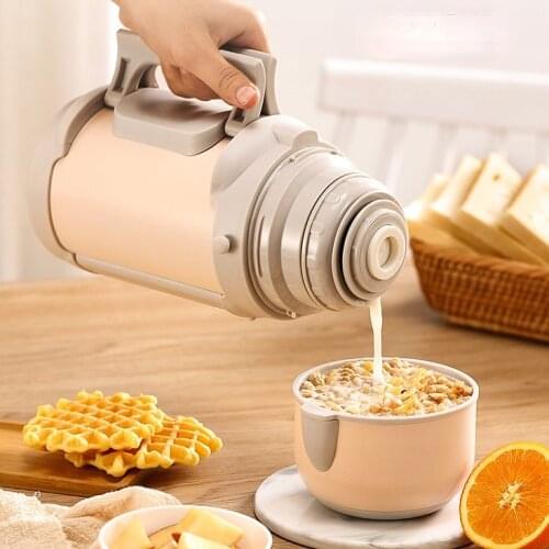 Outdoors Portable Vacuum Flasks Water Bottles Girls Travel Thermoses Large Capacity Botella Termo Drinking Accessories DI50BWB