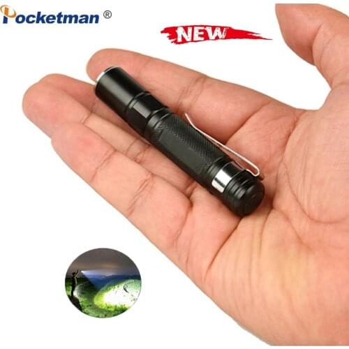 4000LM LED Most Bright Portable Mini Penlight Flashlight Pocket LED Light Waterproof Lantern AAA Battery Led For Camping Hunting