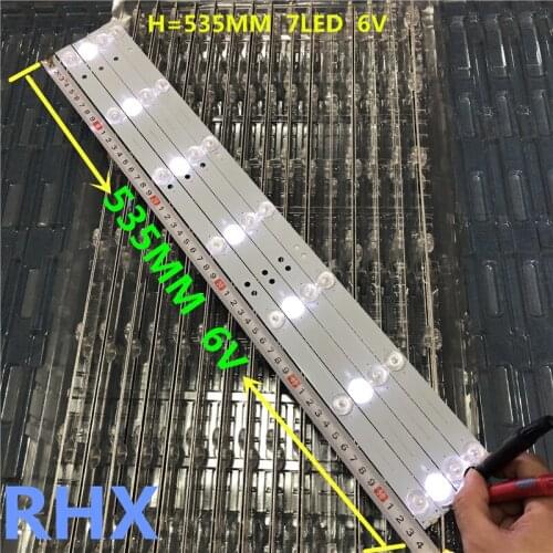 8piece LCD TV 32 inch LED light bar universal brand installed and refitted TV backlight bar 3V 6V FOR Hisense Changhong TCL