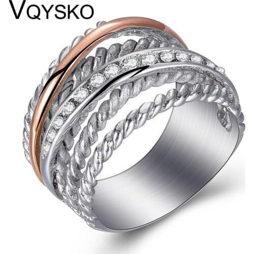 Unique desingn unisex jewelry ring wholesale stainless steel one row crystal rings for men and women birthday gift
