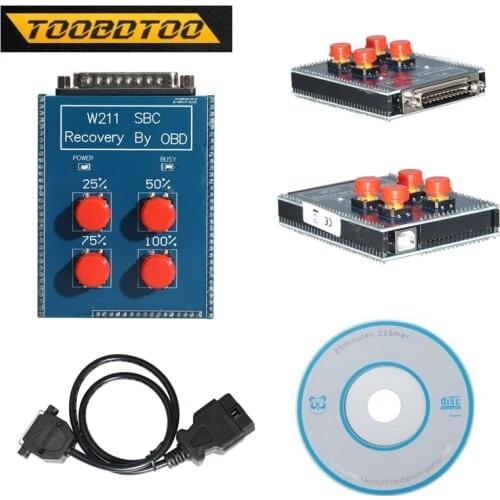 High quality W211 SBC Reset Tool SBC Repair Tool For Mercedes-Benz OBD2 Reocvery C249F SBC ABS W211 R230 Recovery by OBD