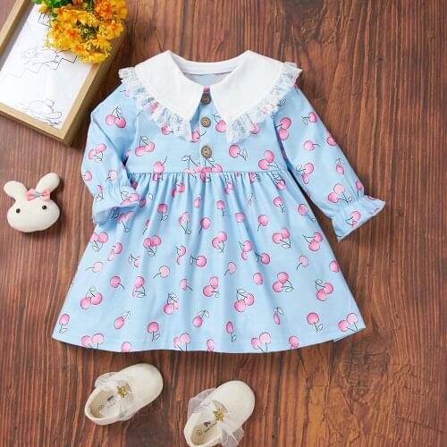 YOYOSHOW Summer new girls outfits fashion girl clothes newborn dress 0-1 years old girl dresses