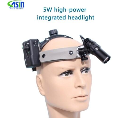 5W 80000lx LED Surgical Headlight High-power Medical Dental Head Lamp ENT examination dental cosmetic plastic laboratory