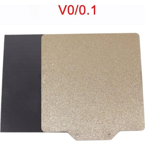 Blurolls Voron V0 120*120mm textured powdered and smooth PEI spring steel sheet magnetic base for Voron 3d printer