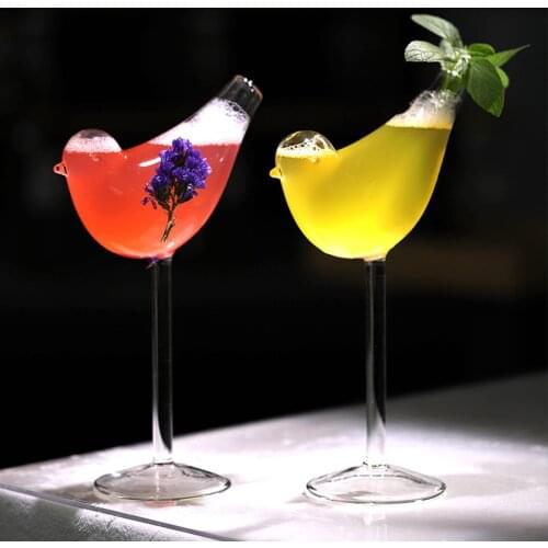 Champagne Glass Creative Molecular Smoked Cocktail Goblet Glasses Party Bar Drinking Cup Wine Juice Cup 150ml Bar Decoration