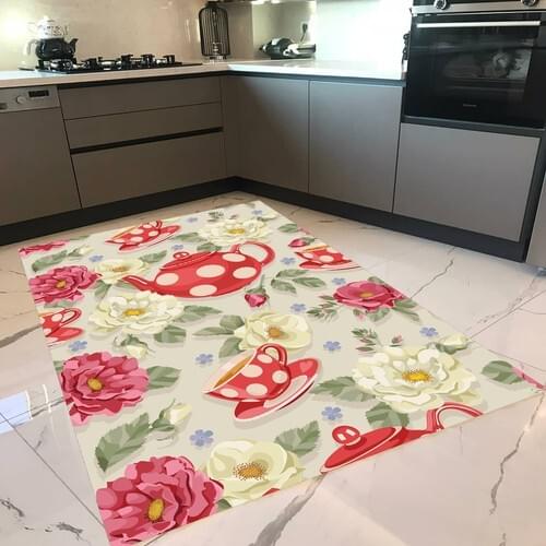 Evdemio Kitchen Mat Anti-Slip Floor Washable Hm-561