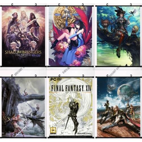 Anime Canvas Painting Fina Fantasy Cecil Harvey Wall Art Nordic Posters and Prints Pictures for Living Kids Home Decoration