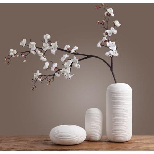 Ceramic Vase Decoration modern simple Japanese Zen style flower drying device Tea House Hotel living room porch decoration