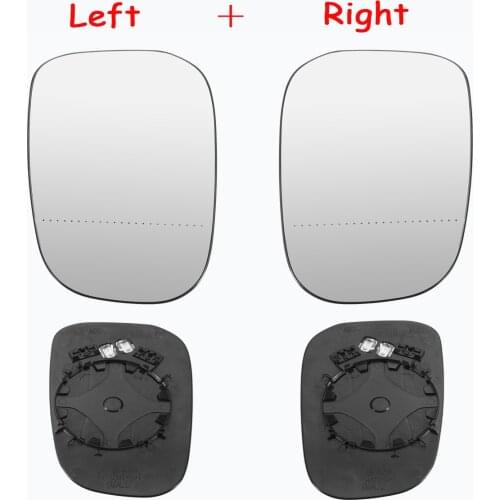 Left / Right Car Rearview Side Heated Door Mirror Glass For Volvo C30 C70 S60 S80 V50 2006-2009 30762571