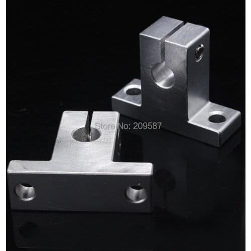 2pcs SK25 25mm Linear Rail Shaft Guide Support CNC