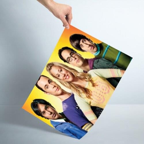 Nice Big Bang Theory Poster Silk Fabric Wall Art Poster Print Painting Nature Decoration Pictures Modern Home Decor