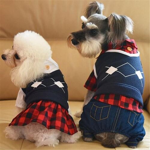 New Popular Hooded Warm Winter Thickness Pet Dog Clothes With Printing Pattern Cat Puppy Dogs Coat Jackets From XS-XL