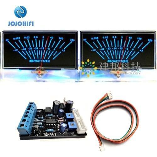 Driver Board/1pc P-134/2pc P-134/2pcs P-134 VU Meter + 1pcs Drive Board VU Meter AMP Amplifier Head DB Level DAC Audio Backlight