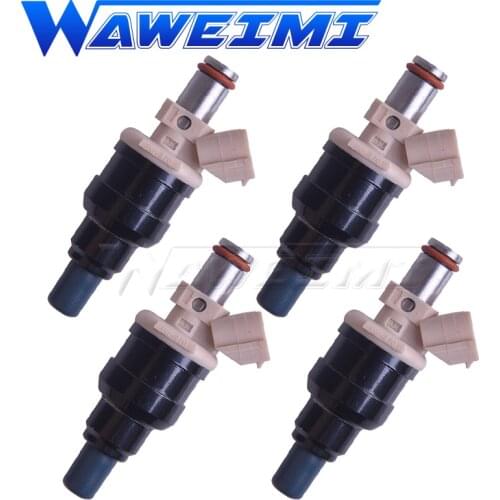 WAWEIMI 4 Pieces Fuel Injector INP-470 For SUZUKI SIDEKICK CHEVY TRACKER SIDEKICK 1991-1998 INP470 15710-58B00