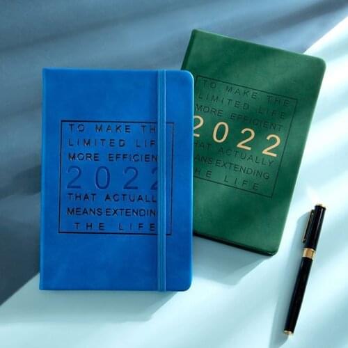 365-day Plan Agenda Efficiency Reference Notebook 2022 Management Arrangement Daily Plan Log Record Life Office Stationery Gifts