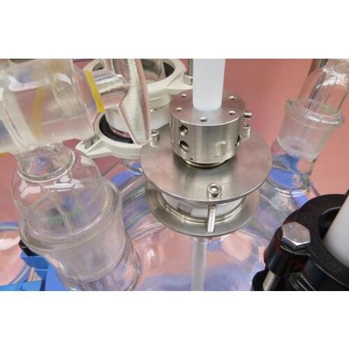 10L,Explosion Proof Jacketed Glass Reactor, glass reaction vessel,Glass Reaction tank