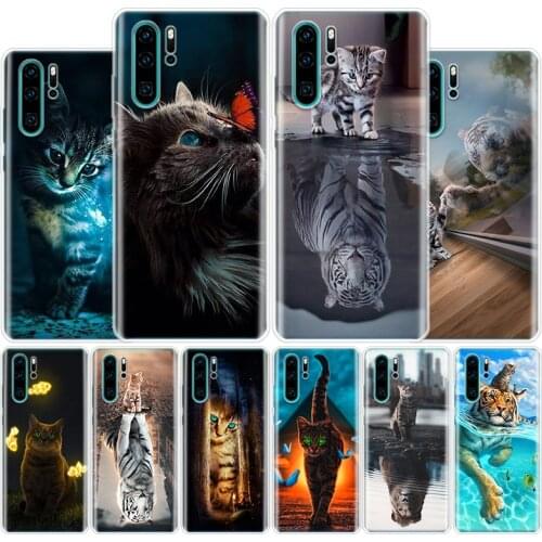 Cool Animal Big Cat Tiger Cover Phone Case For Huawei Honor 10 9 20 Lite 9X 8X 8S 8A 7X 7A Pro Y5 Y6 Y7 Y9 2019 10i20i V20 V30