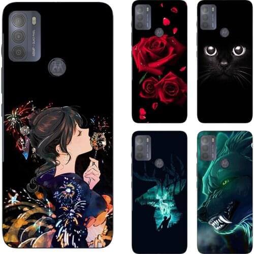 Fashion Printed Soft TPU Phone Case For Motorola MOTO G60 G40 Fusion G50 G30 G20 G10 Power 5G Cover silicone