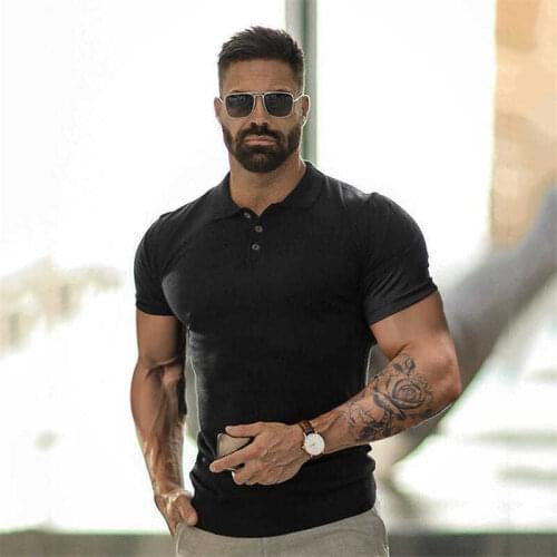 Fitness Short-Sleeved Mens Sports Tights Half-Sleeved T-shirt Elastic Clothes Sweat-Absorbent Muscle Brother Dog Training