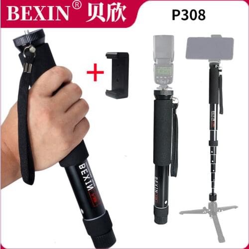 Portable Lightweight Monopod Flexible Pocket Mini DSLR Camera Unipod Monopod Pole For Gopro SLR Micro Single Camera Photography