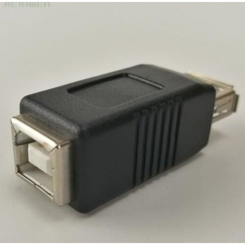 Mini Convertor Safety USB2.0 Female To Female Connector Adapter Practical Computer Cables & Connectors Accessories 500pcs/lot