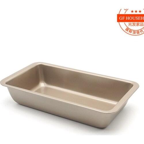 8.5-inch rectangular cake bread mold grilled chicken tray Baking Tool FDA-grade nonstick coating Baking Mold