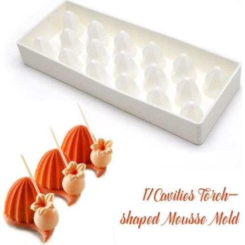 Silicone Mousse Cake Mould Fondant Chocolate Jelly Making Cake Tool Decoration Mold Oven Steam Available Diy Clay Resin Art