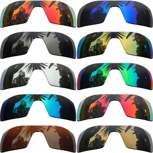 Polarized Mirrored Coating Replacement Lenses for-Oakley Oil Rig Frame Multi-Colors