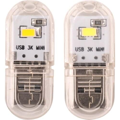 LED Bulbs Tubes mini USB lamp Book lights Camping Bulb usb led Night light For PC Laptops for Notebook Reading