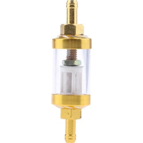 CNC Universal Scooter Dirt Pit Bike Go Kart 8mm 5/16" Gas Fuel Filter