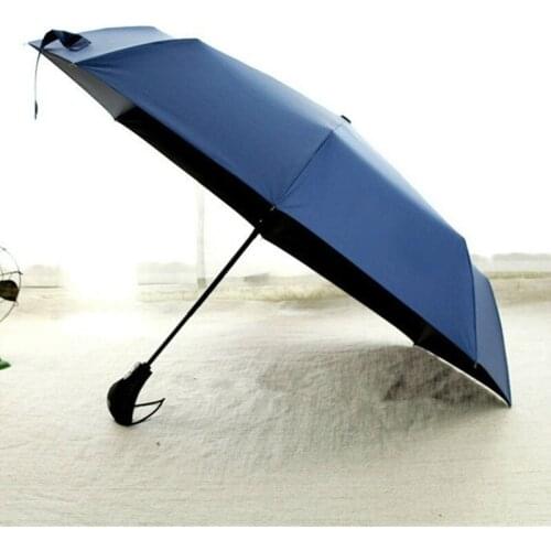 Wind Resistant Folding Automatic Umbrella Rain Women Men Auto Luxury Windproof Umbrellas Rain Black Coating With For AUDI logo