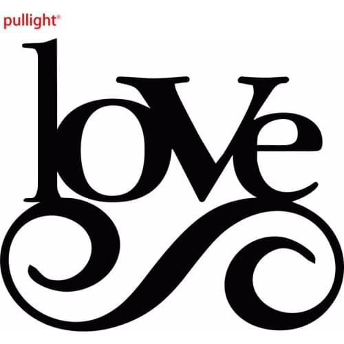 Love Quote Vinyl Art Love Word Wall Sticker Car Truck Logo