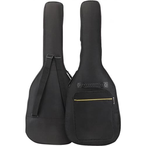 Waterproof Electric Guitar Bass Backpack 8mm Sponge Oxford Fabric Portable Guitar Bass Gig Bag
