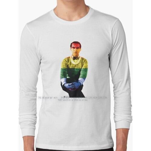 Federico Garcia Lorca Multicolor Long Sleeve T Shirt 100% Pure Cotton Big Size Frederick Garcia Lorca Color Colors Pride Lgtbi