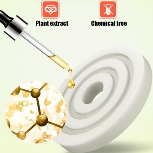 5 Pcs White Car Perfume Replacement Aromatherapy Tablets For Air Outlet Freshener Car Diffuser Car Aroma Auto Scent Accessory