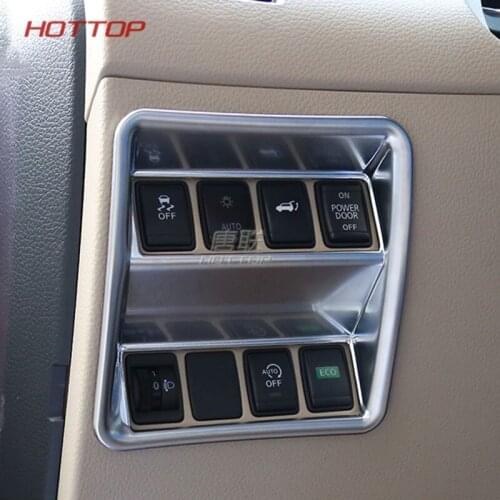 ABS Headlight Headlamp Adjustment Frame Cover Trim For Nissan Xtrail T32 Rogue X-Trail 2017 2018 Sticker Car Styling