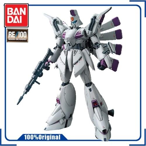 BANDAI RE 1/100 VIGNA GHINA MS-XM-07 GUNDAM F91 Assembling Model Action Toy Figures Childrens Gifts