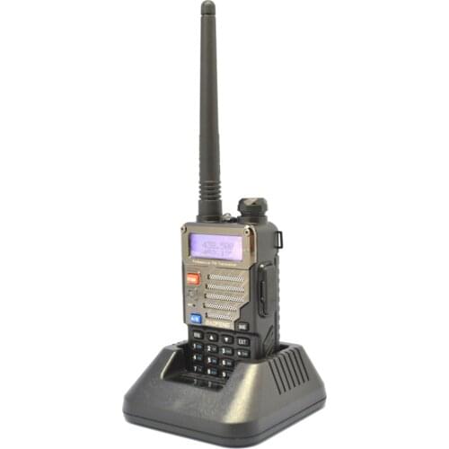 Baofeng UV-5RE Walkie Talkies Dual Band Cb Ham Radio UHF 400-470& VHF 136-174MHz Handy Hunting Radio Receiver With Headfone