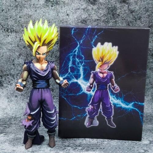 Dragon Ball DBZ Figure Action Figures Anime Toys Son Goku Super Saiyan Gogeta 24cm PVC Modle Gift Doll