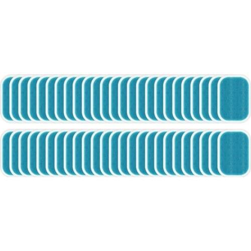 ELOS-50 Pcs/25 Packs Abs Stimulator Training Replacement Gel Sheet Pads for Abdominal Muscle Trainer, Accessory for Ab Workout T