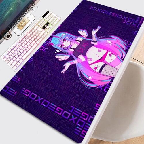 Pad On The Table Mousepad Gamer Diy Gaming Keyboard Mat Mouse Pads Pc Gamer Mausepad Large Mousepad Beautiful Cute Geoxor Moneko