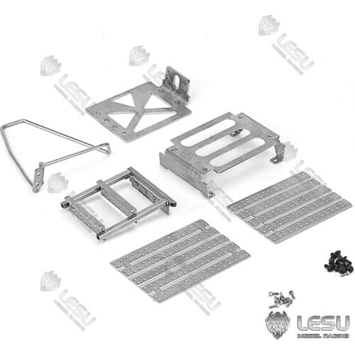 RC Tractor Truck Car Model Metal Pedal Set for 1/14 DIY TMY MAN G-6212 Part TH16608-SMT3